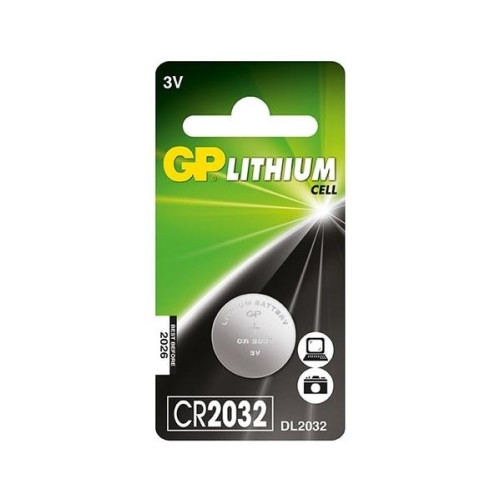 Baterija GP CR2032, 1vnt-Kiti elementai-Elementai