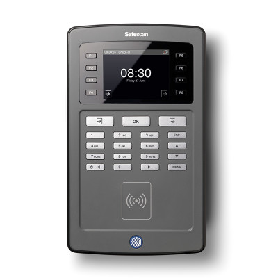 Įeigos kontrolės sistema su RFID ženklelio jutikliu Safescan TA-8010-Įeigos