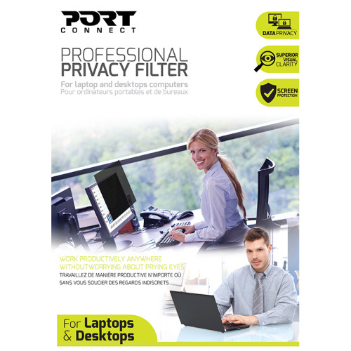 Privatumo filtras PORT 2D, 15,6'16/9, 345 x 194-Ekranų filtrai-Kompiuterių priedai