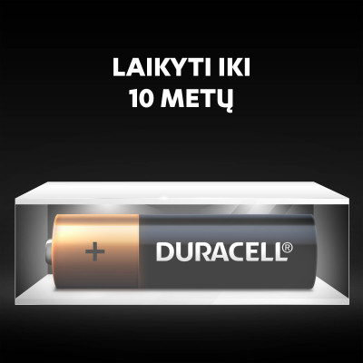 Baterijos DURACELL AA, LR6, 12vnt-Baterijos AA, AAA-Elementai