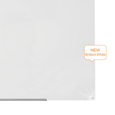 Stiklinė magnetinė lenta NOBO Impression Pro, plačiaekranė 85", 188x106cm, baltos