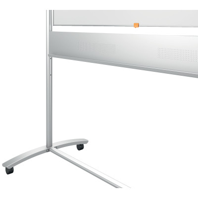 Dvipusė vartoma magnetinė lenta NOBO CLASSIC 150x120 cm, mobilus stovas, balta sp.-Magnetinės