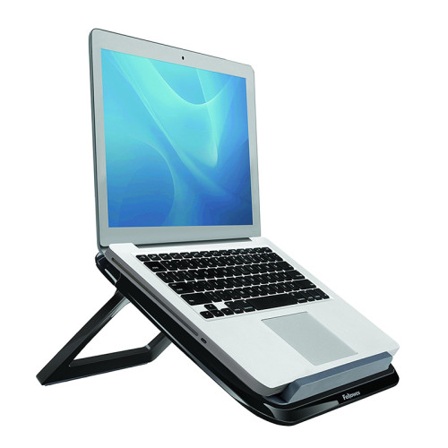 Nešiojamojo kompiuterio stovas FELLOWES I-Spire Series, juoda sp.-Kompiuterių stovai-Ergonomika