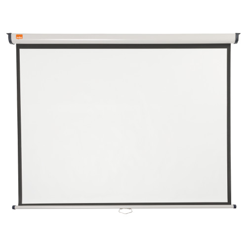 Sieninis projektoriaus ekranas NOBO, 150x114 cm, 4:3, baltas matinis-Projekciniai