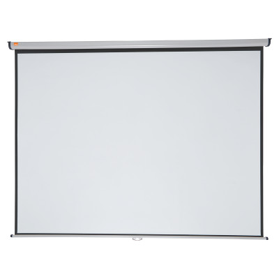 Sieninis projektoriaus ekranas NOBO, 240x181 cm, 4:3, baltas matinis-Projekciniai