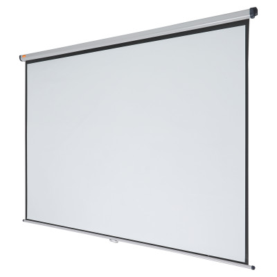 Sieninis projektoriaus ekranas NOBO, 240x181 cm, 4:3, baltas matinis-Projekciniai