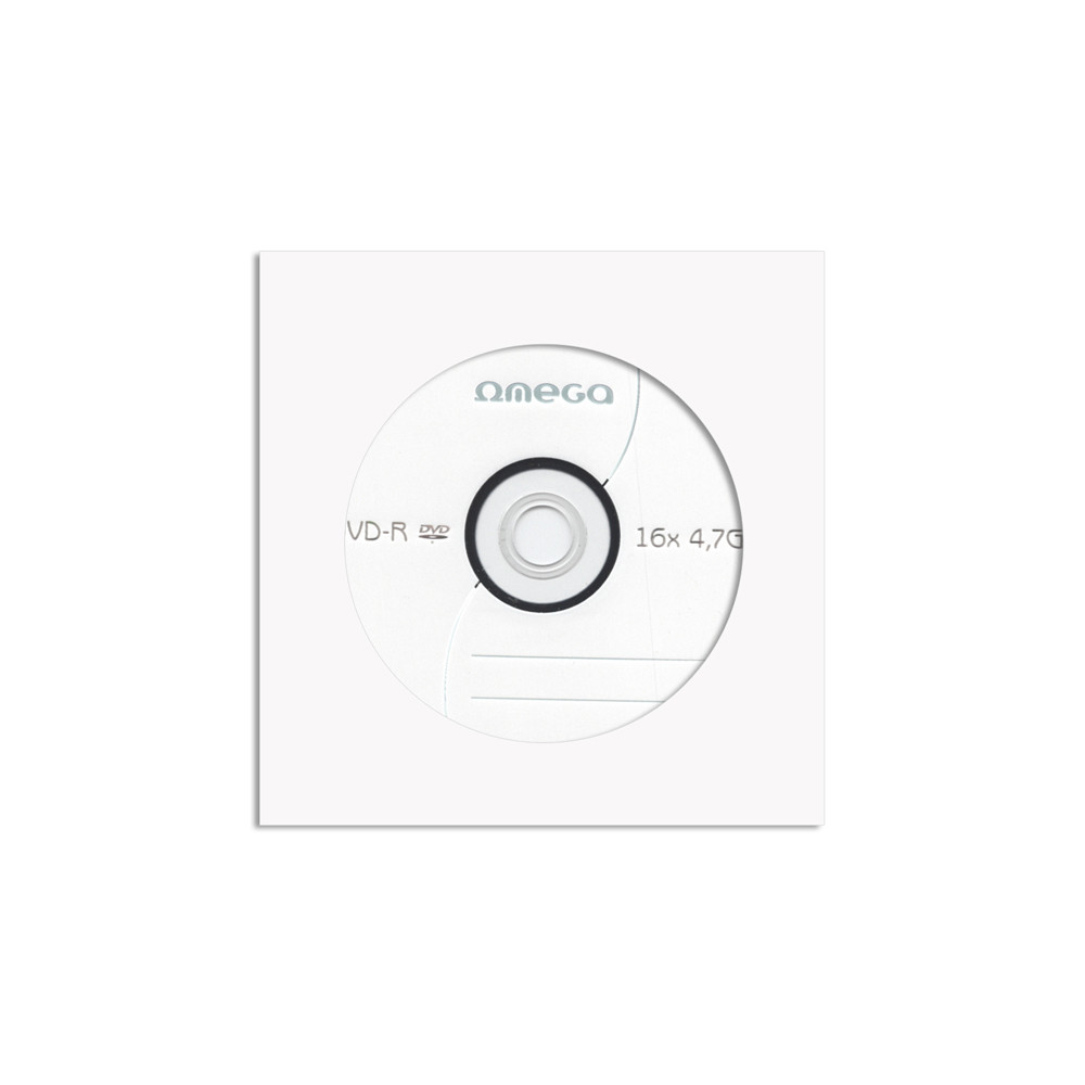 OMEGA DVD-R 4,7GB 16X Vokelyje, pakuotė 10vnt-CD, DVD, Blu-ray laikmenos-Skaitmeninės laikmenos