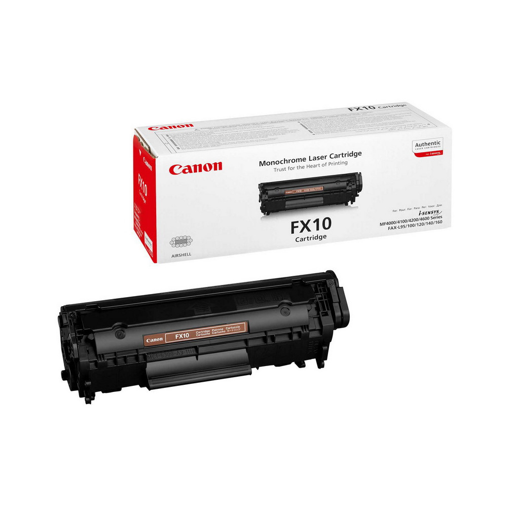 Canon FX-10 (0263B002), juoda kasetė lazeriniams spausdintuvams, 2000 psl.-Eksploatacinės