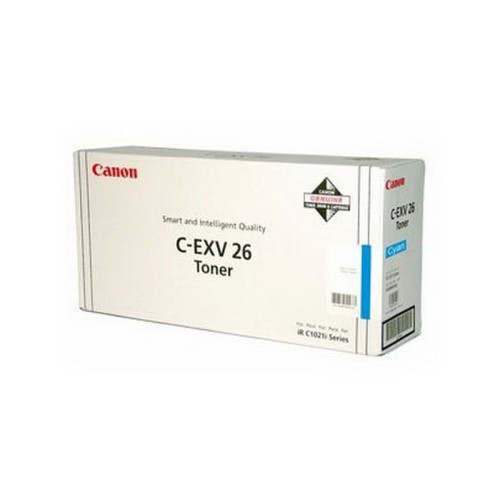 Canon C-EXV 26 (1659B006 / 1659B011), žydra kasetė lazeriniams spausdintuvams, 6000