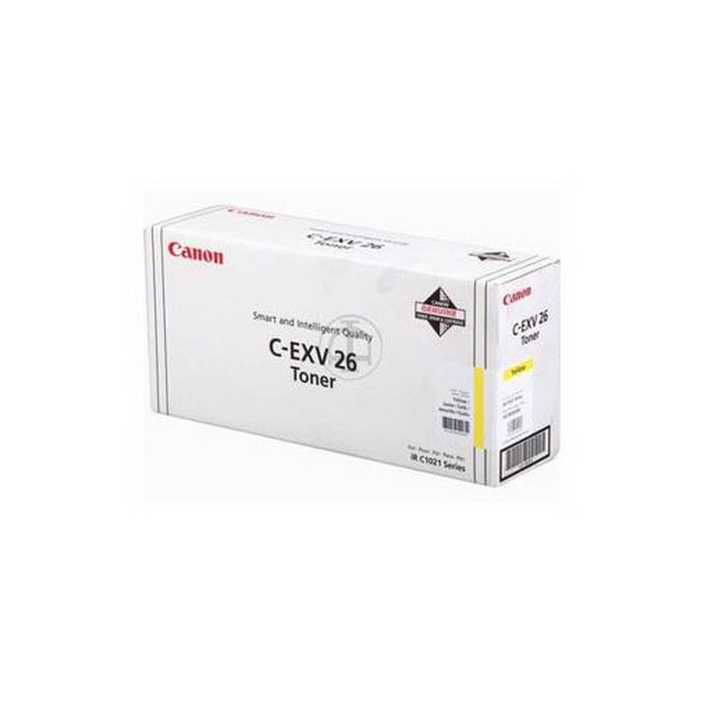 Canon C-EXV 26 (1657B006 / 1657B011), geltona kasetė lazeriniams spausdintuvams, 6000