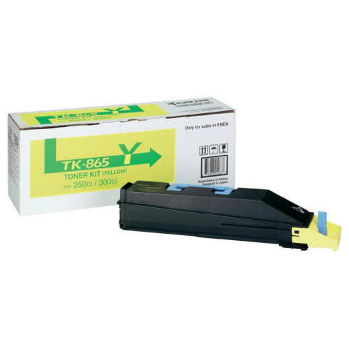 Kyocera TK-895 (1T02K0ANL0), geltona kasetė lazeriniams spausdintuvams, 6000