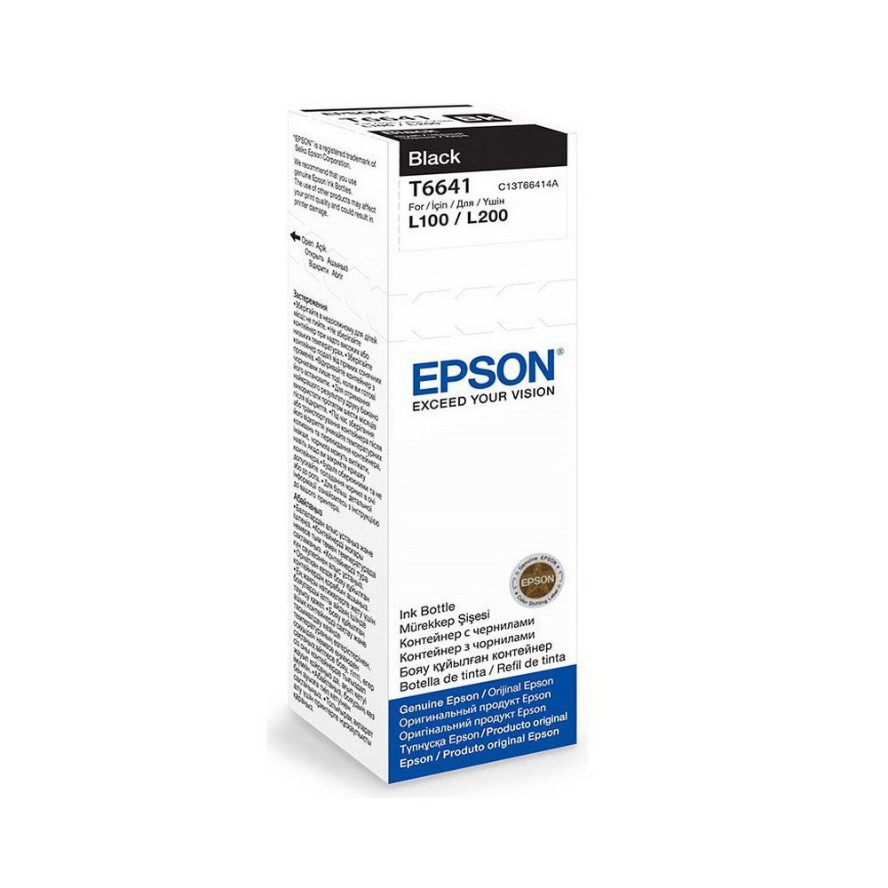 Epson (C13T66414A), juoda kasetė rašaliniams spausdintuvams-Eksploatacinės medžiagos