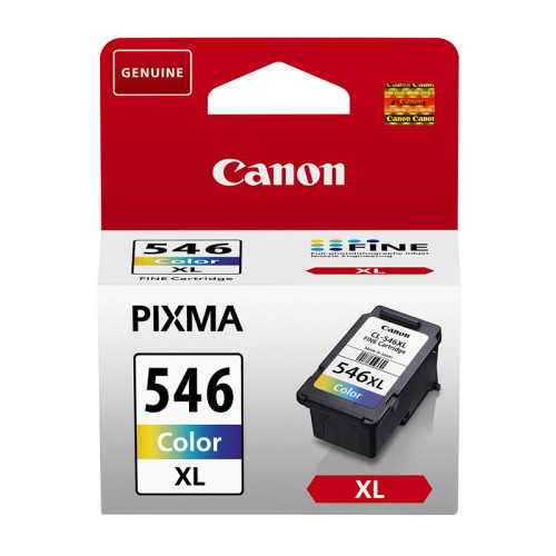 Canon CL-546XL (8288B001), trispalvė kasetė rašaliniams spausdintuvams-Eksploatacinės