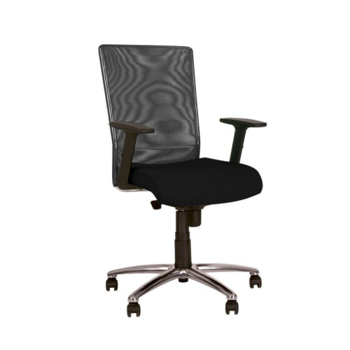 Biuro kėdė NOWY STYL Evolution R, juoda/pilka sp.-Kėdės-Biuro baldai