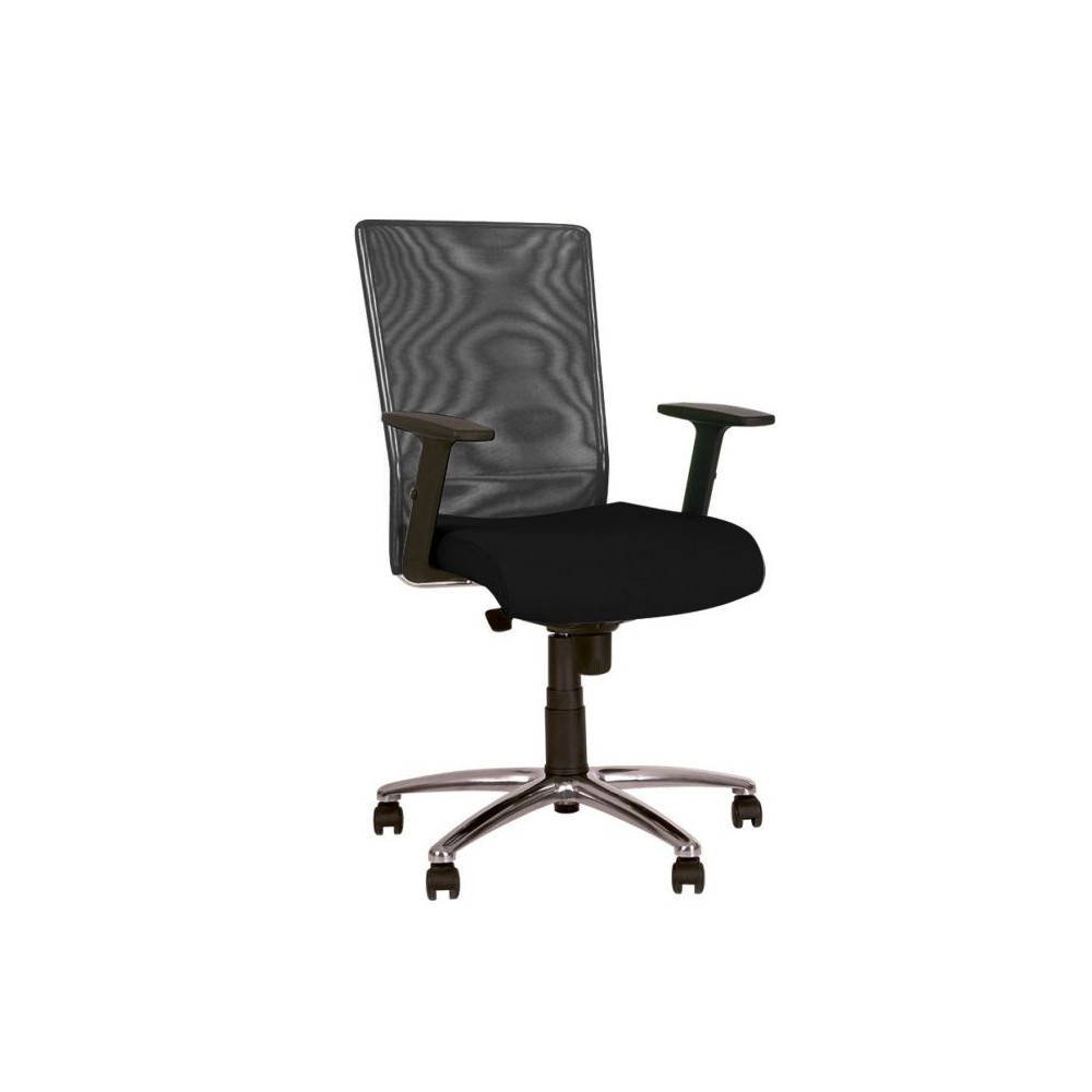 Biuro kėdė NOWY STYL Evolution R, juoda/pilka sp.-Kėdės-Biuro baldai
