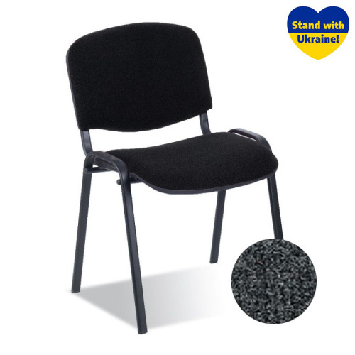 Lankytojų kėdė NOWY STYL ISO, EF002, pilka sp.-Lankytojų kėdės-Kėdės