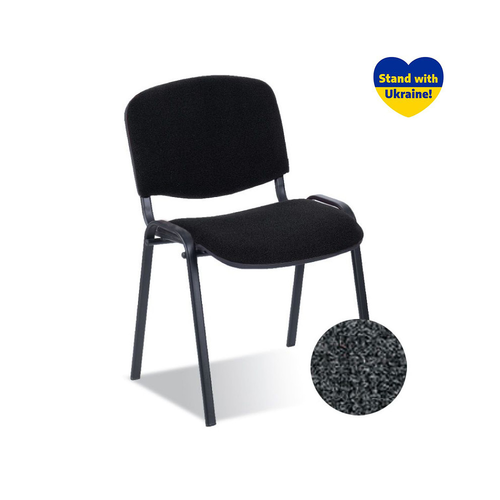 Lankytojų kėdė NOWY STYL ISO, EF002, pilka sp.-Lankytojų kėdės-Kėdės