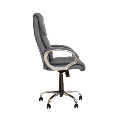Biuro kėdė NOWY STYL MORFEO Tilt CHR68, pilka ECO 22-Kėdės-Biuro baldai