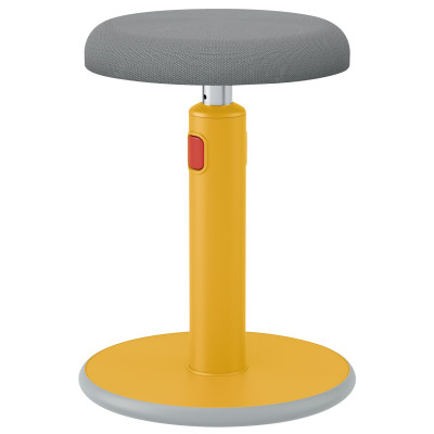 Ergonomiška kėdė Leitz Ergo Cosy, „du viename“, šiltai geltonos spalvos-Kitos kėdės-Kėdės