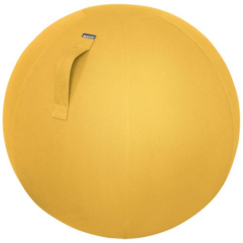 Sėdėjimo kamuolys Leitz Ergo Cosy, 65cm, šiltai geltonos spalvos-Kitos kėdės-Kėdės