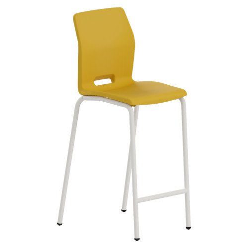 Kėdė GRAU Slim F (T8), garstyčių sp.-Kitos kėdės-Kėdės