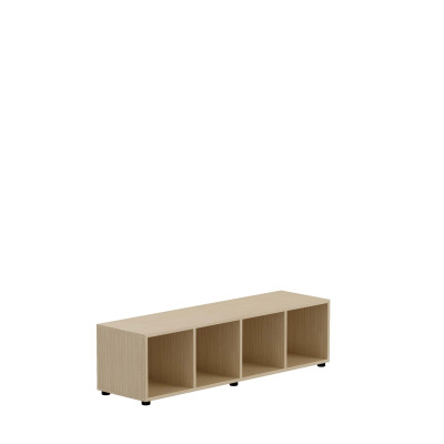 Blokas GRAU Agora One, 40x145x42, baltos sp., be durelių-Spintos, lentynos-Biuro baldai