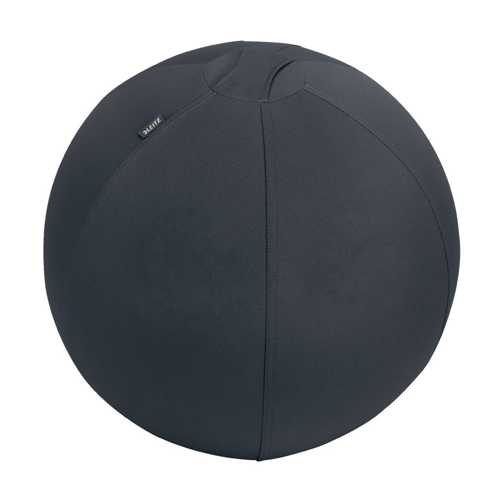 Aktyvaus sėdėjimo kamuolys Leitz Ergo, su apsauga nuo nuriedėjimo, 55cm skersmens, tamsiai