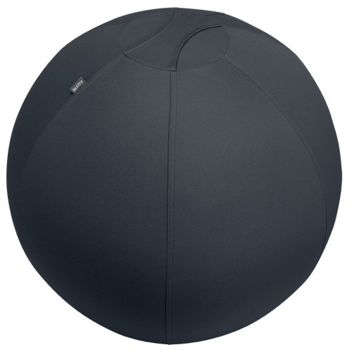 Aktyvaus sėdėjimo kamuolys Leitz Ergo, su apsauga nuo nuriedėjimo, 75cm skersmens, tamsiai