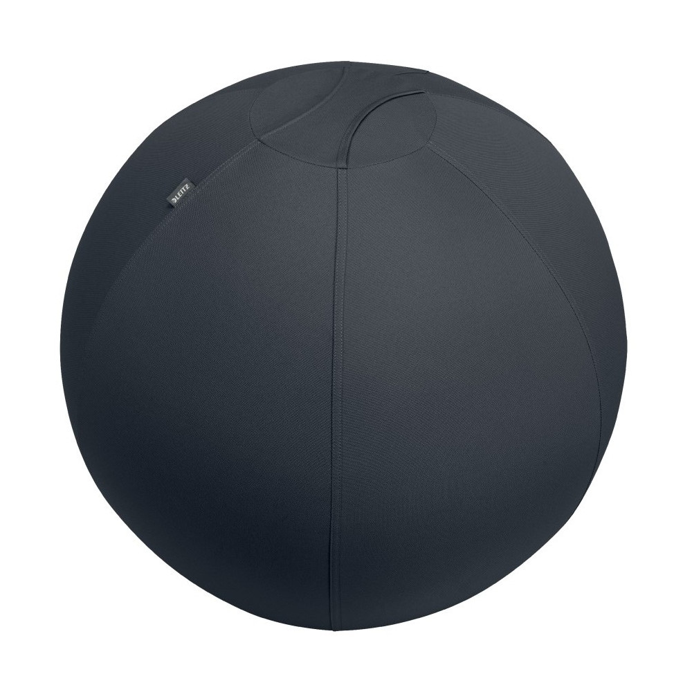 Aktyvaus sėdėjimo kamuolys Leitz Ergo, su apsauga nuo nuriedėjimo, 75cm skersmens, tamsiai