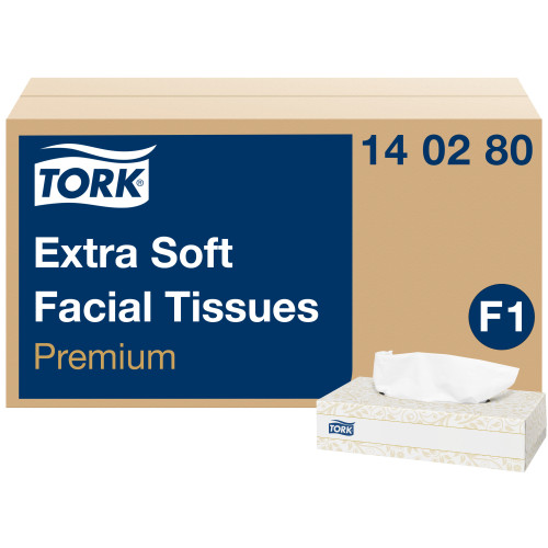 Servetėlės veidui TORK FACIAL, 140280-Popierinės nosinaitės-Higieninis popierius
