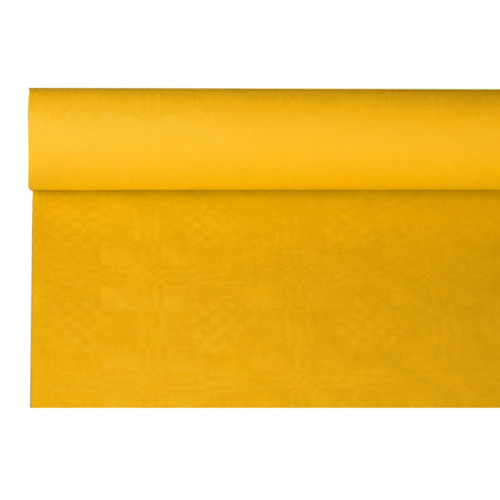 Staltiesė PAP STAR, popierinė, 8 x 1,2 m, geltona sp.-Servetėlės-Indai, stalo įrankiai