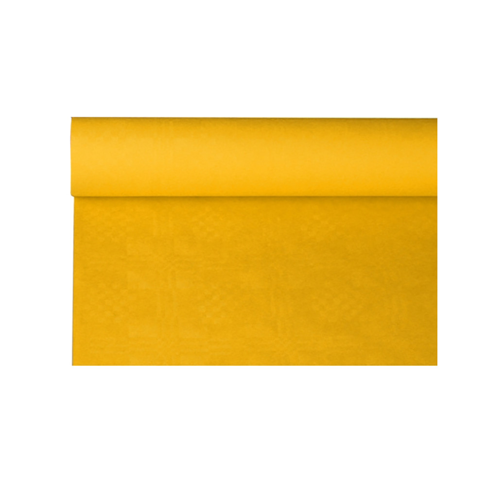 Staltiesė PAP STAR, popierinė, 8 x 1,2 m, geltona sp.-Servetėlės-Indai, stalo įrankiai