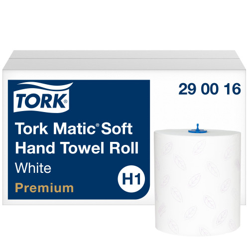 Popieriniai rankšluosčiai TORK PREMIUM EXTRA SOFT H1, 290016, 2 sl., 21 cm x 100 m, balta