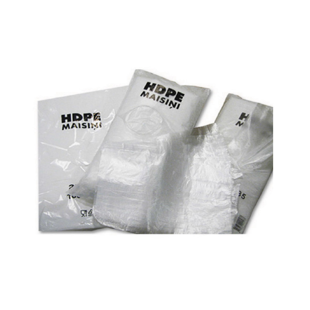 Pakavimo maišeliai, 22 x 26 cm, 7 mic.,HDPE skaidrūs, 1000 vnt./pak.-Plastikiniai