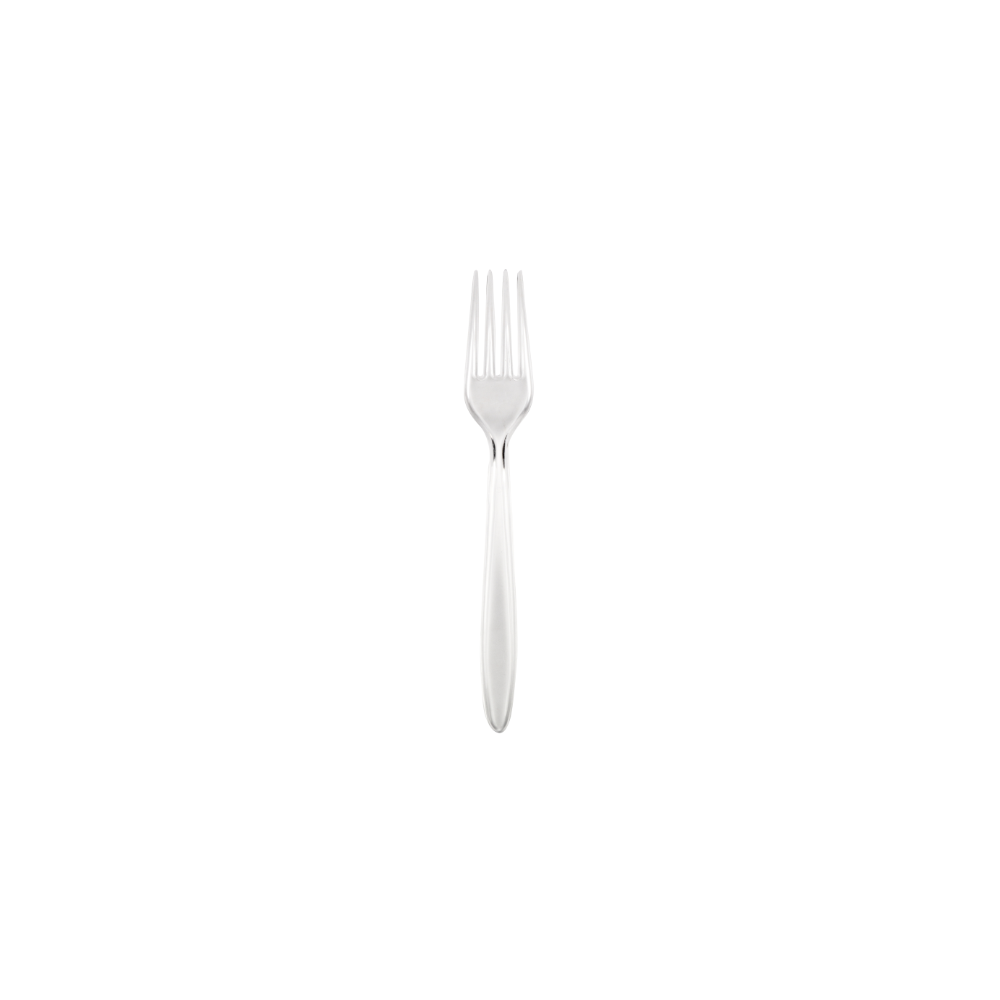 Vienkartinės šakutės SUPERIOR, PS, skaidrios, 17 cm, 50 vnt-Vienkartiniai indai-Indai, stalo