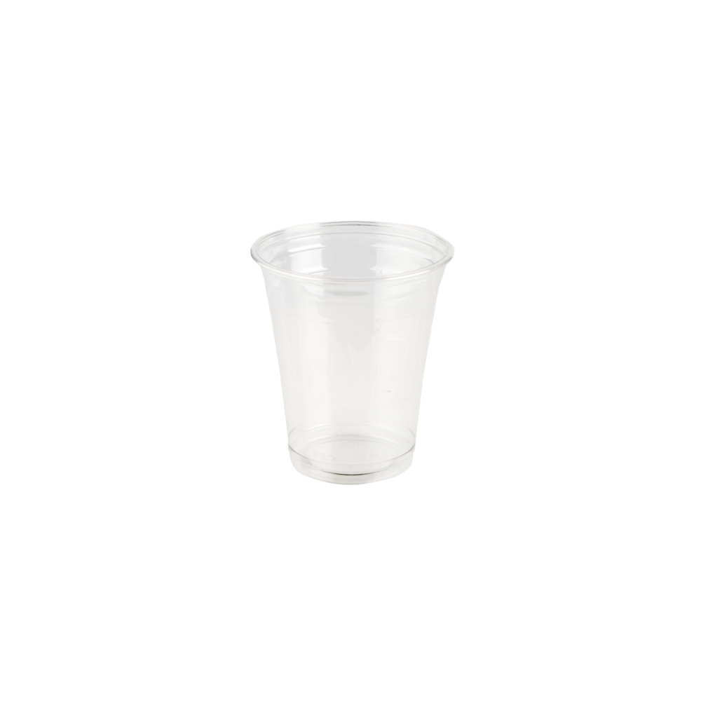 Stiklinė PET AE300(250)ml, D 78mm, H 105 mm, 50 vnt.-Vienkartiniai indai-Indai, stalo