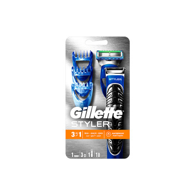 Skustuvas Gillette FUSION Proglide Power su kirpikliu-Skustuvai ir skutimosi