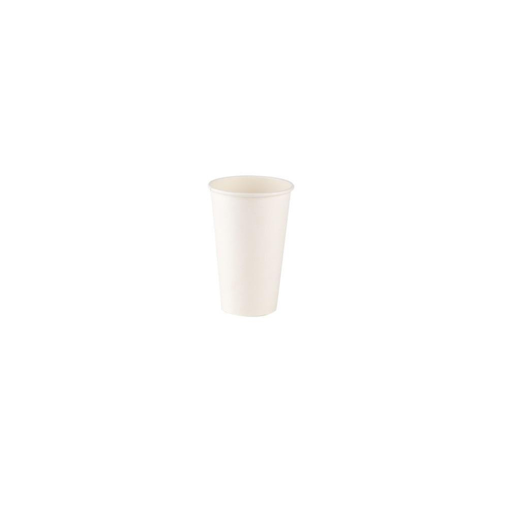 Vienkartiniai puodeliai, popieriniai, balti, 118 ml, D 63 mm, 50 vnt.-Vienkartiniai