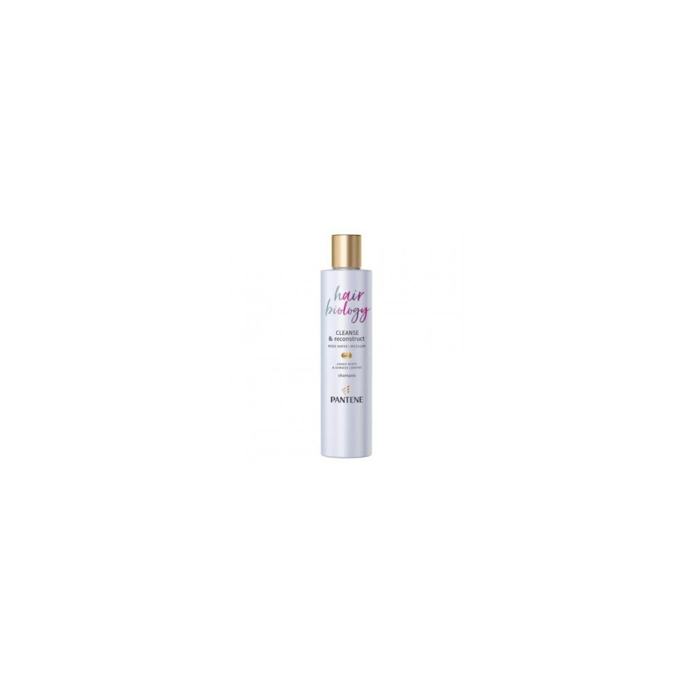 Šampūnas PANTENE BIOLOGY Cleanse & Reconstruct, 250 ml-Šampūnai-Plaukų priežiūros priemonės