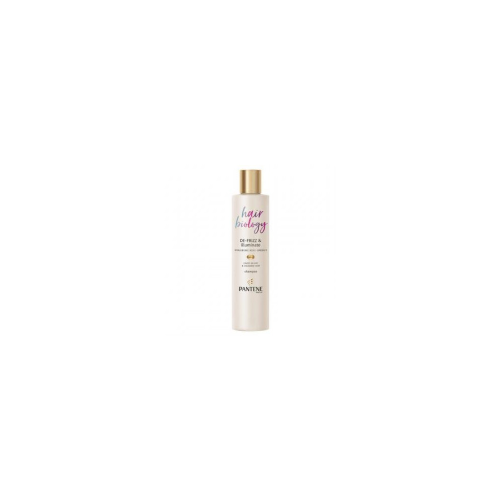 Šampūnas PANTENE BIOLOGY Defrizz & Illuminate, 250 ml-Šampūnai-Plaukų priežiūros priemonės