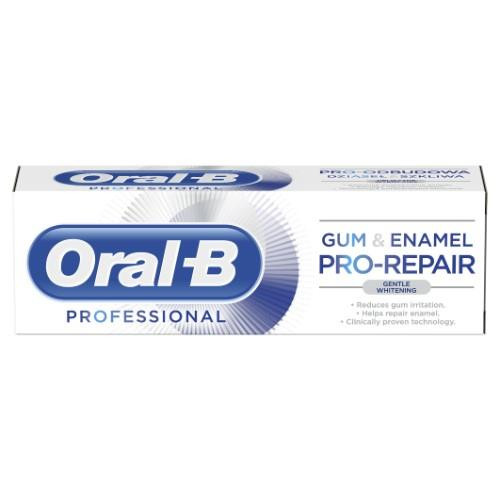 Dantų pasta ORAL B Gum & Enamel Professional Whitening, 75ml-Dantų pastos-Burnos higienos