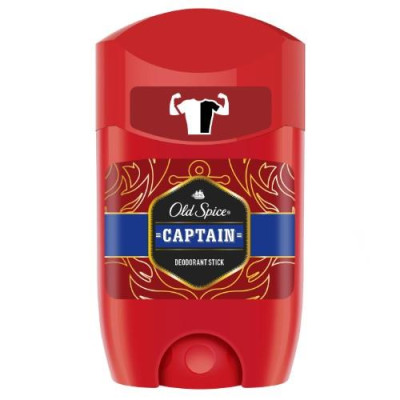 Pieštukinis dezodorantas OLD SPICE Captain, 50 ml-Dezodorantai-Kūno priežiūros priemonės