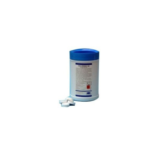 Chloro tabletės CHEMI-PHARM Chlorinex-60, 1 kg, ~300 vnt.-Universalios valymo priemonės-Valymo