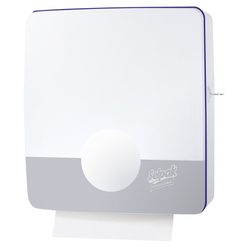 Dozatorius SELPAK Professional Touch Z-Fold, popieriniams rankšluosčiams, baltas