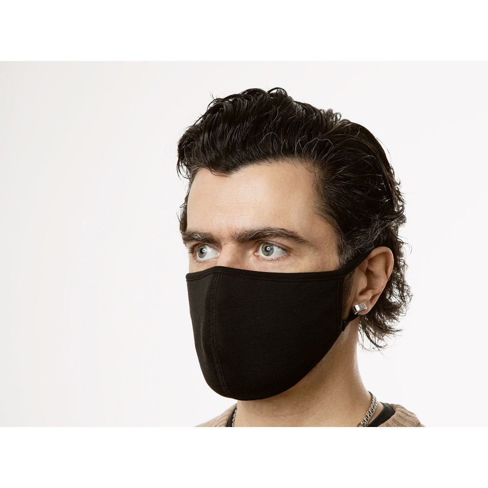 Veido apsaugos kaukė, tekstilinė, M / L dydžio, 1 vnt.-Apsaugos priemonės-Darbo saugos