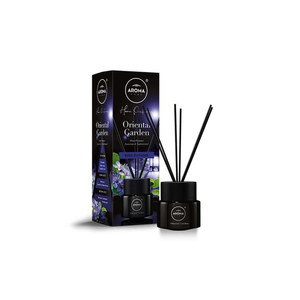 Namų kvapas Aroma Home Black Series Sticks 100ml "Oriental Garden"-Namų kvapai-Interjero