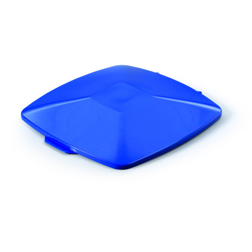Šiukšlių dėžės dangtis DURABIN® 40L stačiakampis, mėlyna sp.-Šiukšlių dėžės-Valymo įrankiai ir