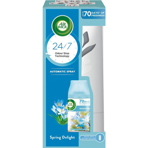 Oro gaiviklio dėklas AIR WICK FreshMatic su Pure Spring Delight užpildu, 250 ml-Namų