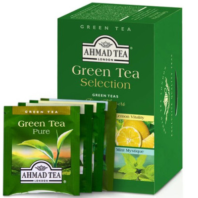 Arbata AHMAD GREEN SELECTION-Žalioji arbata-Arbata