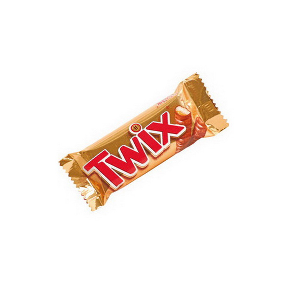 Šokoladinis batonėlis TWIX, 50 g-Šokoladiniai batonėliai-Saldumynai